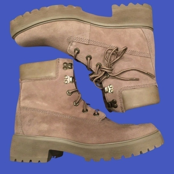 TIMBERLAND 6 in. Premium TAUPE Nubuck Boot Women’s Size 10 - Picture 1 of 5